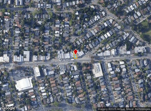 1595 Solano Ave, Berkeley, CA Parcel Map