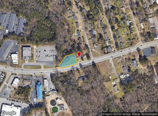  1605 Bush River Rd, Columbia, SC Parcel Map