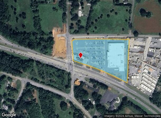  1912 Joe Frank Harris Pkwy Se, Cartersville, GA Parcel Map