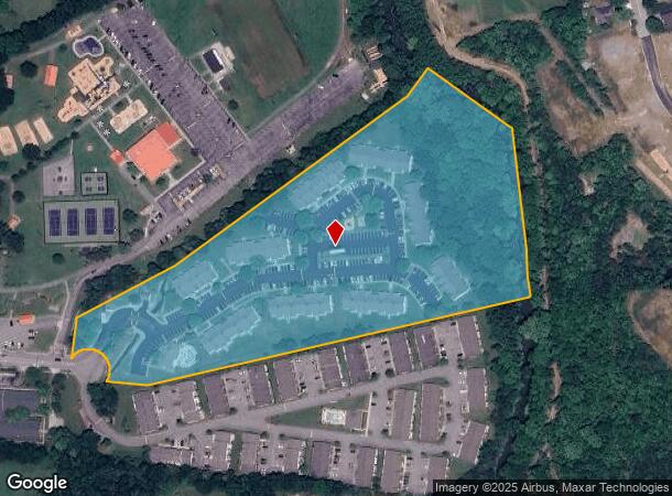  100 Willow Creek Dr, Mount Juliet, TN Parcel Map