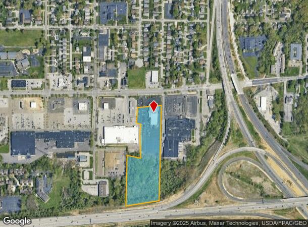  500 E Waterloo Rd, Akron, OH Parcel Map