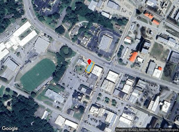  15 College Ave, Elberton, GA Parcel Map