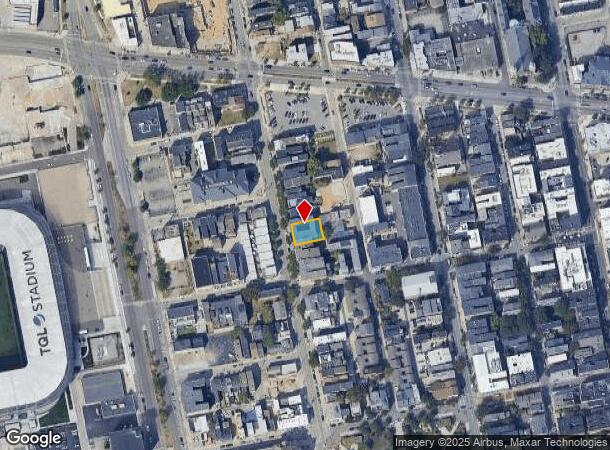 1514 Elm St, Cincinnati, OH Parcel Map
