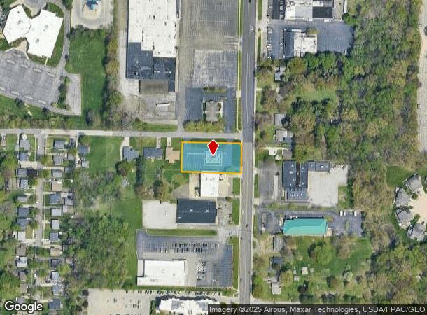  1670 Brittain Rd, Akron, OH Parcel Map