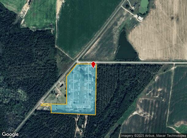  1657 Joe Lawrence Rd, Ashburn, GA Parcel Map