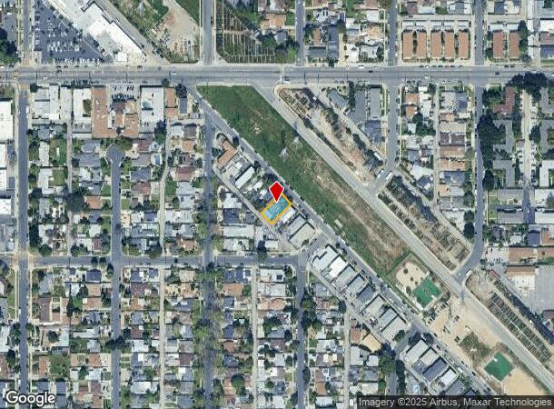 5919 Whitnall Hwy, North Hollywood, CA Parcel Map