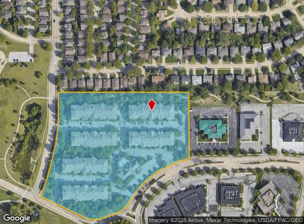 17040 Frances St, Omaha, NE Parcel Map