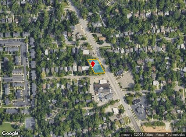 1910 Packard St, Ann Arbor, MI Parcel Map