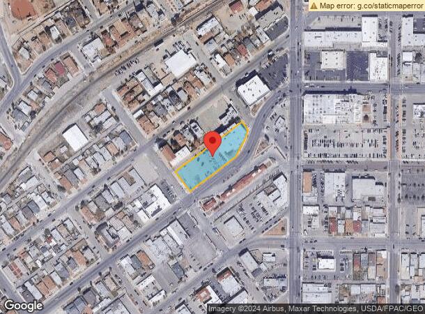  2829 Montana Ave, El Paso, TX Parcel Map