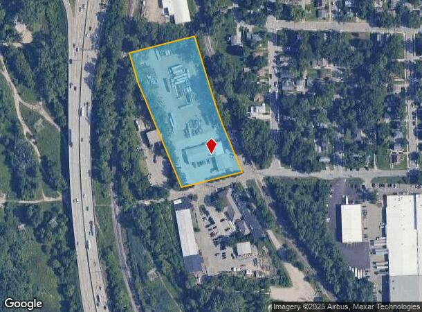  575 Kirtland St Sw, Grand Rapids, MI Parcel Map