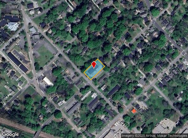  600 N Ellis St, Salisbury, NC Parcel Map