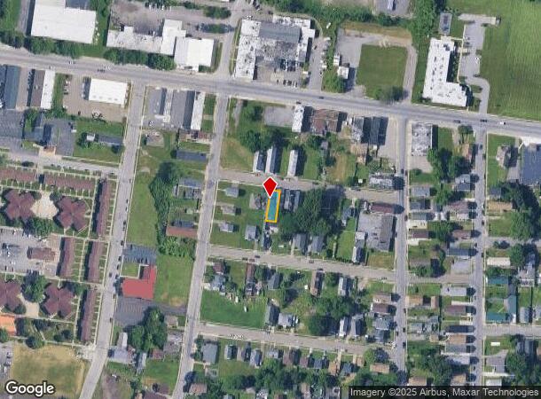 17 Lebanon St, Buffalo, NY Parcel Map