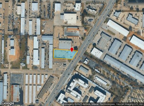 2726 S Cooper St, Arlington, TX Parcel Map