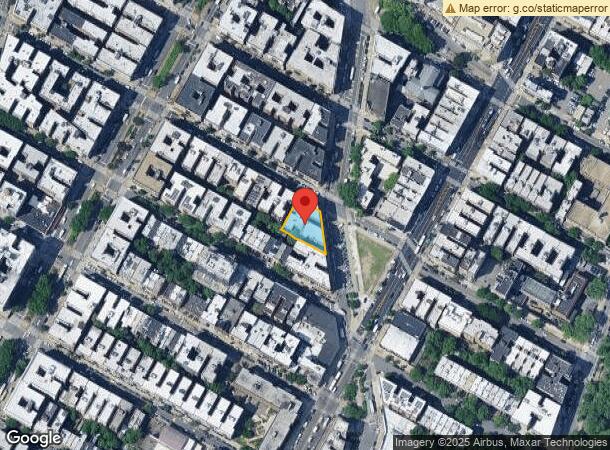  520 W 163Rd St, New York, NY Parcel Map