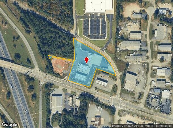  5129 Mercer University Dr, Macon, GA Parcel Map