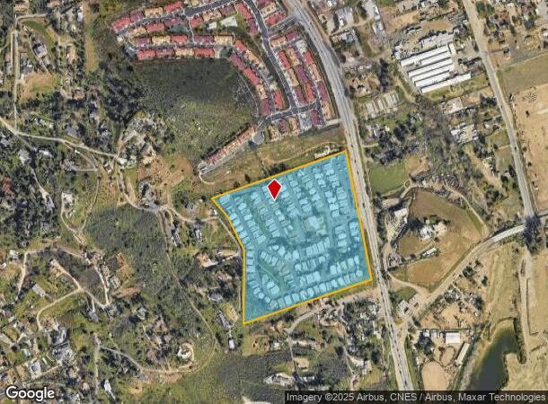  10880 Highway 67, Lakeside, CA Parcel Map