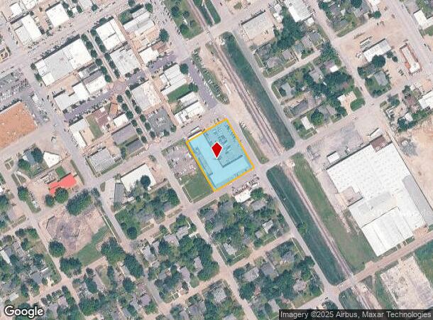 305 Sw Main St, Ennis, TX Parcel Map