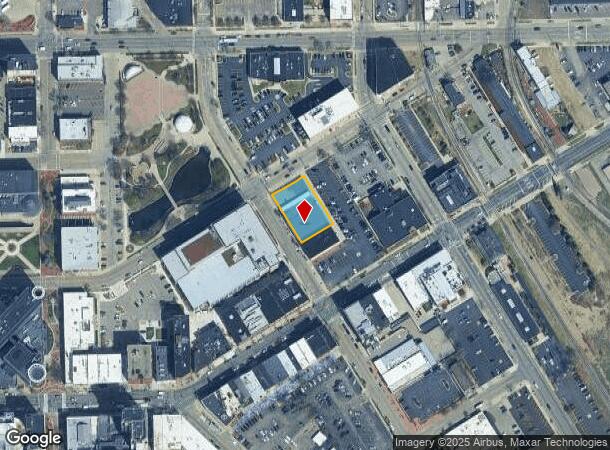 150 N Edwards St, Kalamazoo, MI Parcel Map