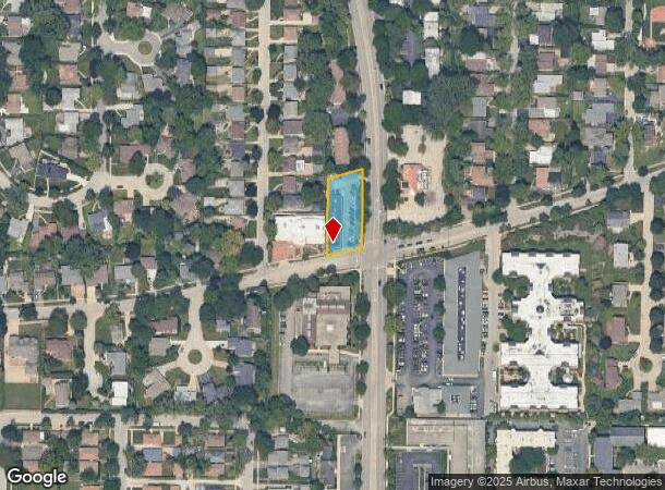  135 Skokie Blvd, Wilmette, IL Parcel Map
