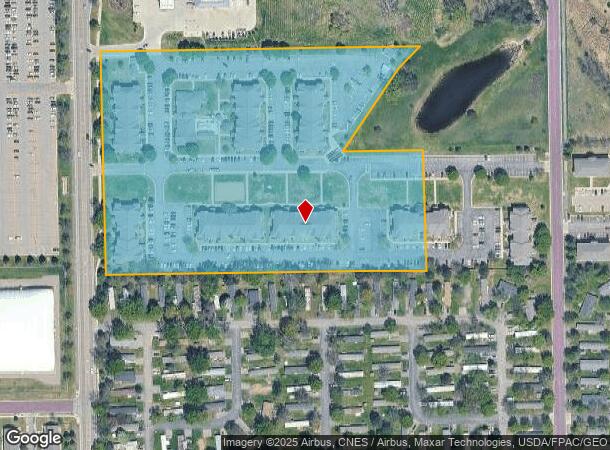  1801 Monks Ave, Mankato, MN Parcel Map
