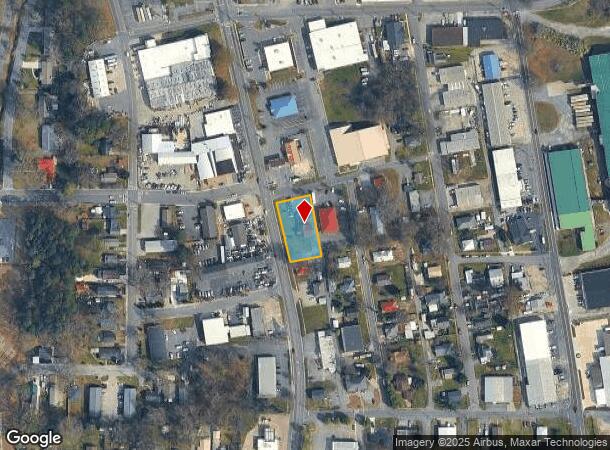  1101 S Thornton Ave, Dalton, GA Parcel Map