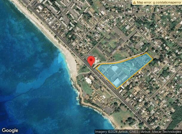  89-102 Farrington Hwy, Waianae, HI Parcel Map