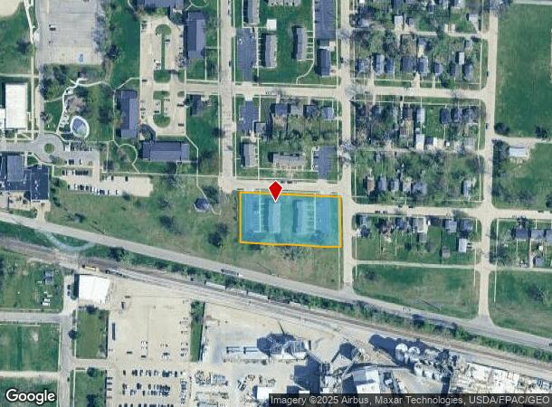 1430 15Th St Se, Cedar Rapids, IA Parcel Map