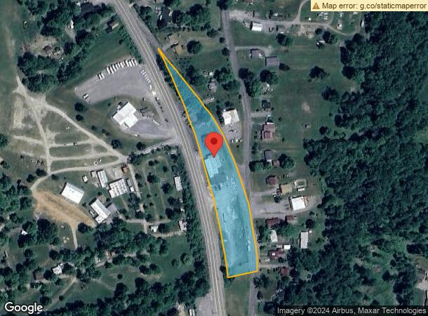  1515 Perry Hwy, Portersville, PA Parcel Map