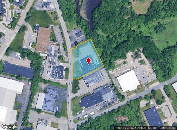  722 Plantation St, Worcester, MA Parcel Map