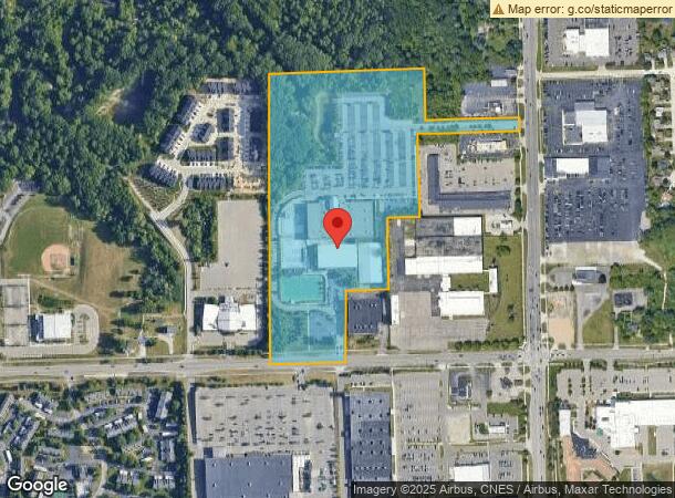  200 W Avon Rd, Rochester Hills, MI Parcel Map