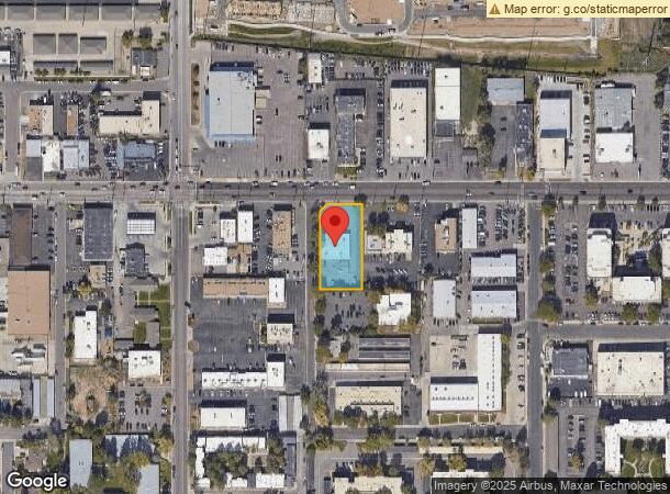  5700 E Evans Ave, Denver, CO Parcel Map