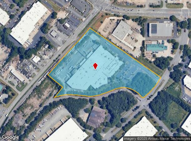  1881 W Oak Pky, Marietta, GA Parcel Map