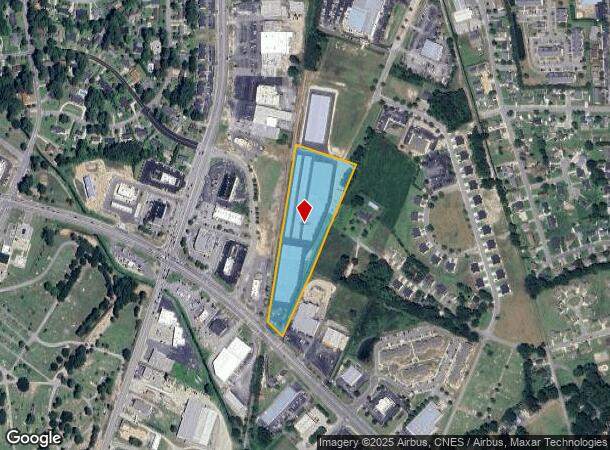  1990 N Roberts Ave, Lumberton, NC Parcel Map