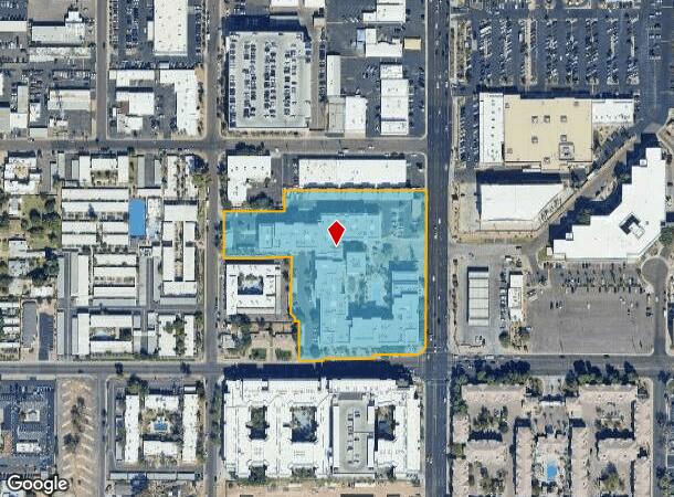 4700 N 16Th St, Phoenix, AZ Parcel Map