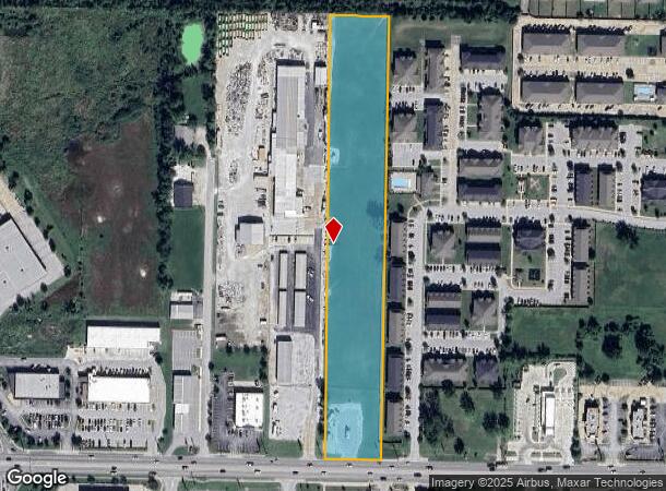 1154 E Henri De Tonti Blvd, Tontitown, AR Parcel Map