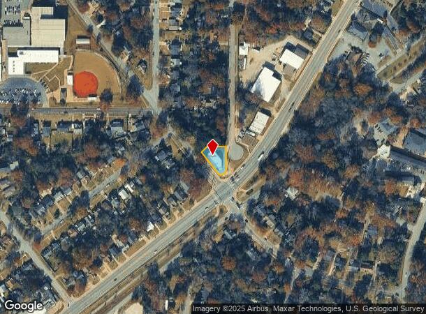  1631 Warm Springs Rd, Columbus, GA Parcel Map
