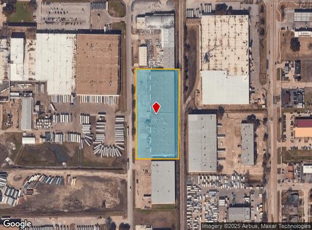  2110 Sherwin St, Garland, TX Parcel Map