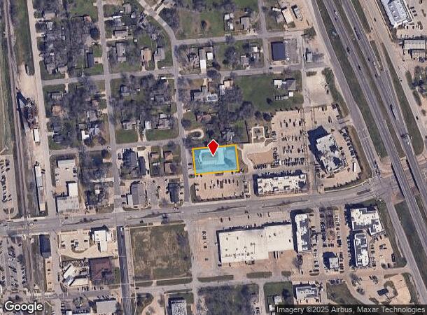  116 N Clark St, Burleson, TX Parcel Map