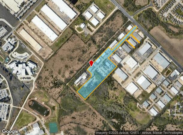  4204 Felter Ln, Austin, TX Parcel Map
