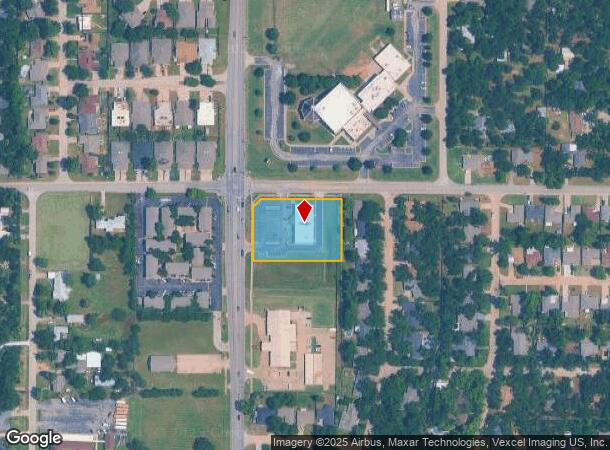 3034 N Rockwell Ave, Bethany, OK Parcel Map