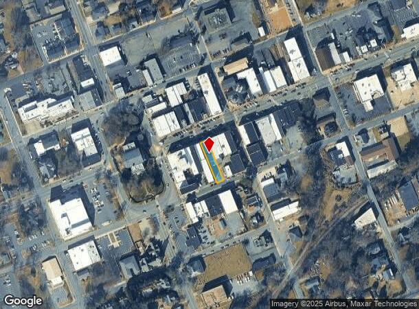  118 E Main St, Lincolnton, NC Parcel Map