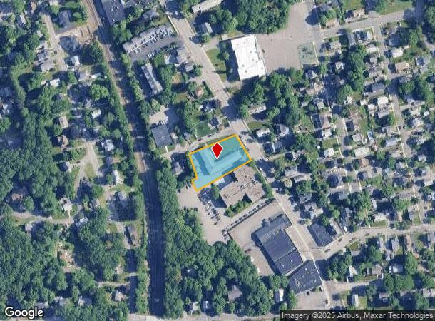  1053 Main St, Wakefield, MA Parcel Map