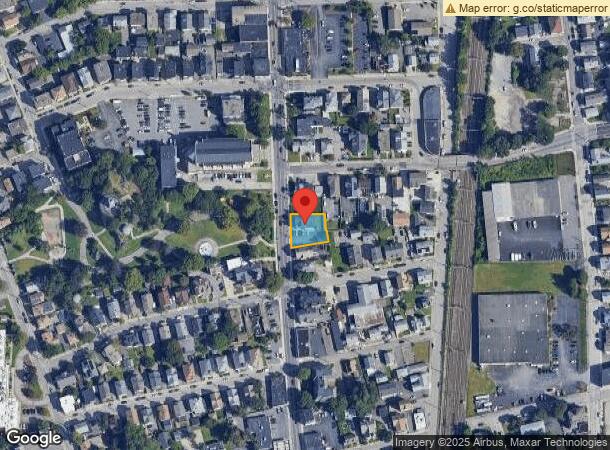  597 Broad St, Central Falls, RI Parcel Map