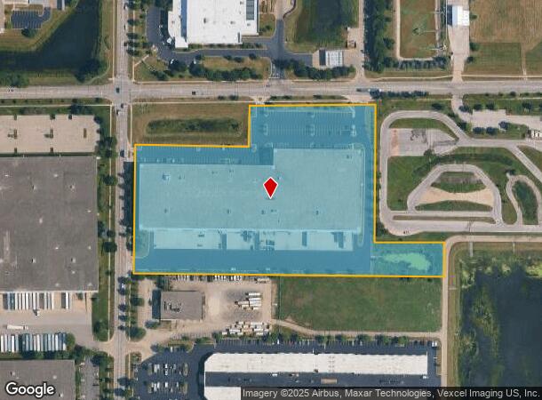 1748 W Jefferson Ave, Naperville, IL Parcel Map