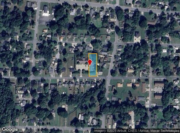  611 W Whitsett St, Graham, NC Parcel Map