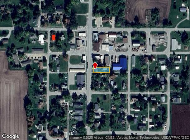 204 S Main St, Laurel, IA Parcel Map