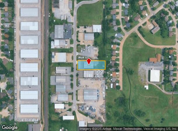  804 Messenger Ln, Moore, OK Parcel Map