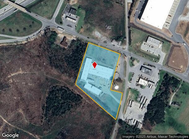 1709 Easley Hwy, Pelzer, SC Parcel Map