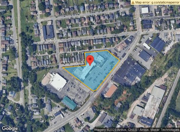  1100 Washington Ave, Carnegie, PA Parcel Map