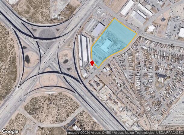  1441 Rv Dr, El Paso, TX Parcel Map